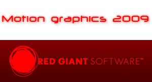 Motion Graphics Products 2009