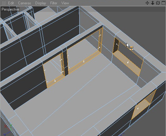 House building in Cinema 4D