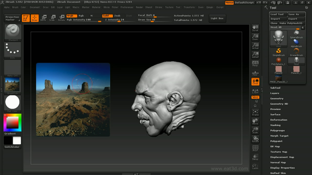 eat3d zbrush 3.5 character production