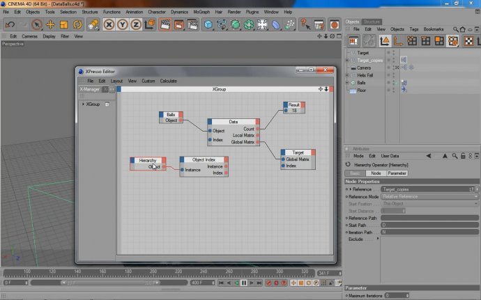 Cinema 4D XPresso: Data, Hierarchy, Object Index