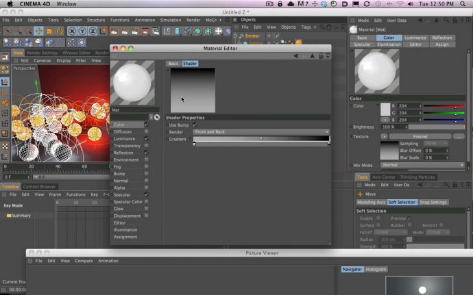 Using Textures and Objects to Light Your Scene With and Without Global Illumination in Cinema 4D