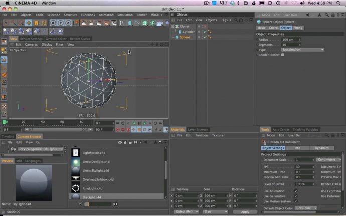 Build a Softbody Glass Mesh with Dynamics in Cinema 4D