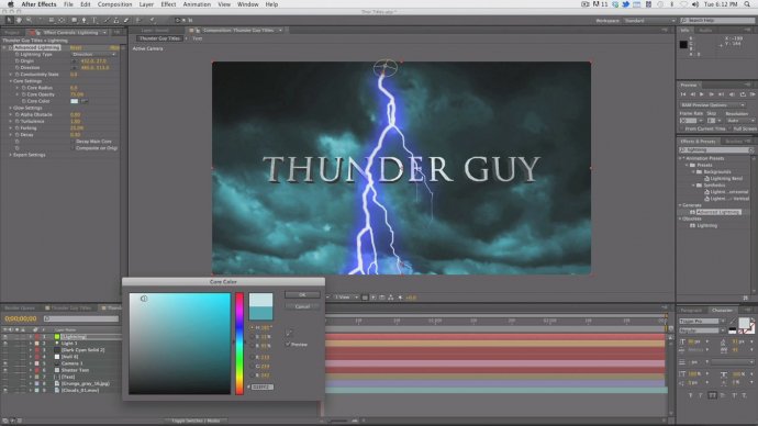 Thor Trailer Titles tutorial