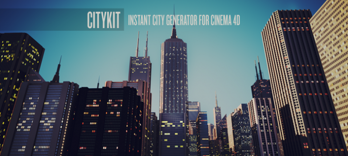 GreyscaleGorilla - CityKit для Cinema4D 1.0 (win+mac)