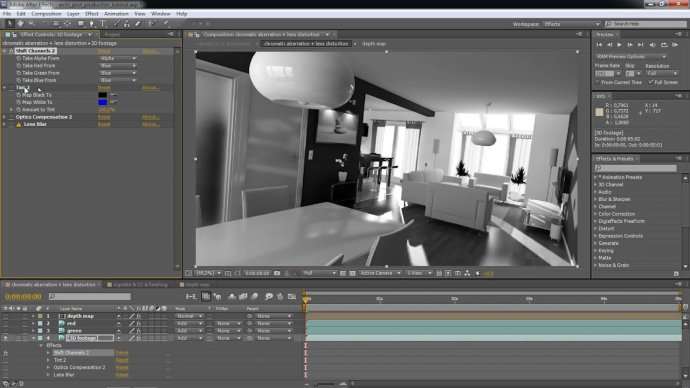 3D Arch-renderings Meet The "Film Look" in After Effects CS5