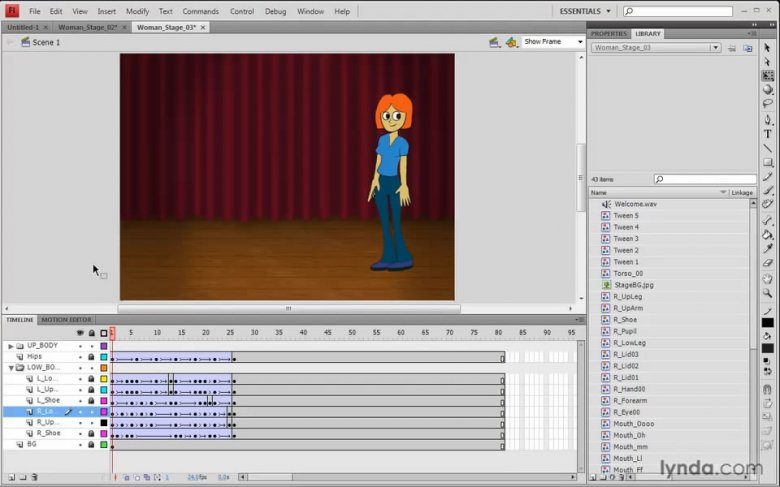 Видео курс по 2D анимации персонажей