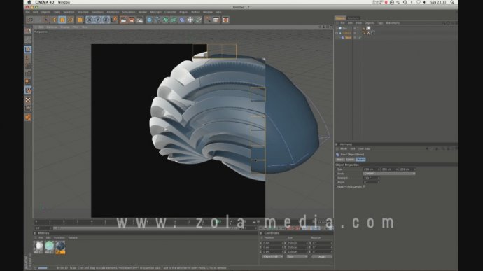 Using Animations to Drive Displacement in Cinema 4D