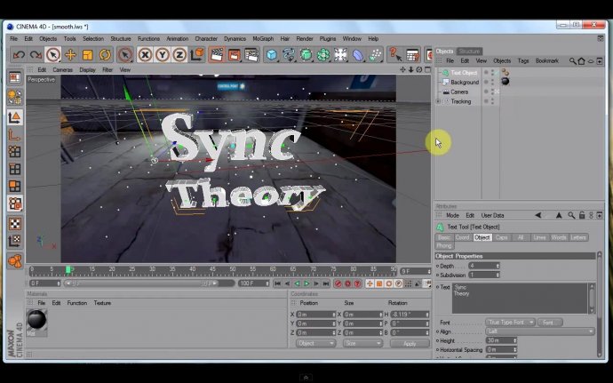3D трекинг (SynthEyes + Cinema4D)