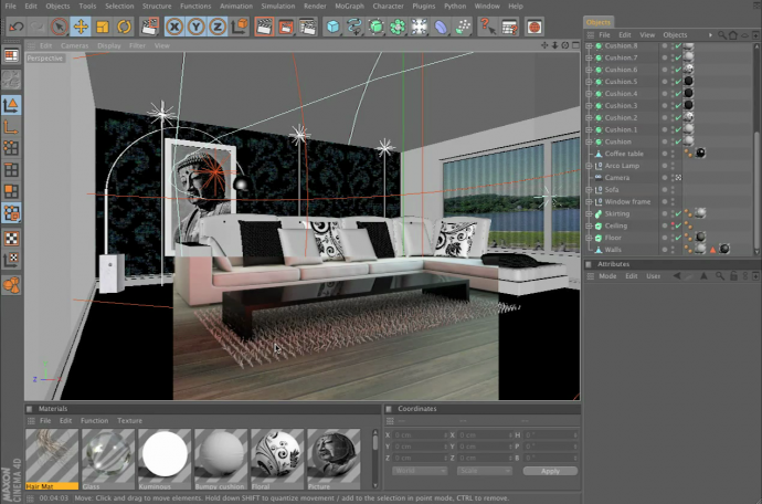 C4D Advanced Render Interiors - From the Ground Up