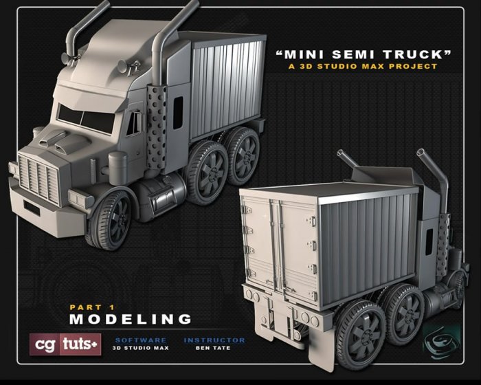 ‘Mini Semi Truck’ Modeling