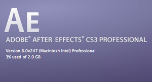 After Effect CS3 Professional