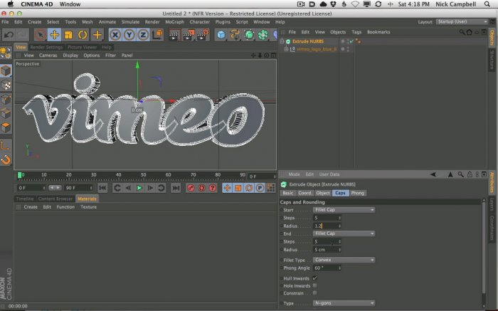 How to Make An Animated Title Sequence in Cinema 4D and After Effects