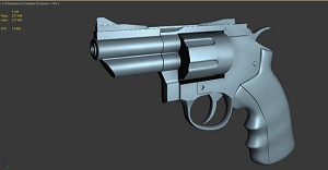 Моделирование револьвера в 3ds Max 2011