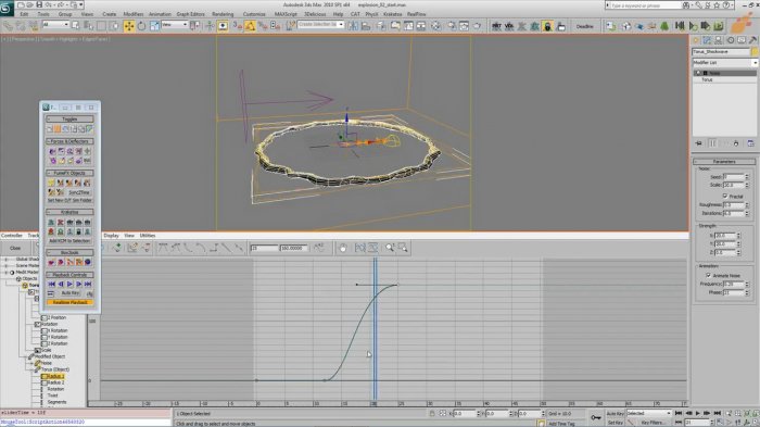 Подробный видео урок по созданию реалистичного взрыва с FumeFX в 3ds Max