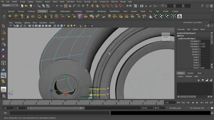 Introduction to Modeling in Maya 2012