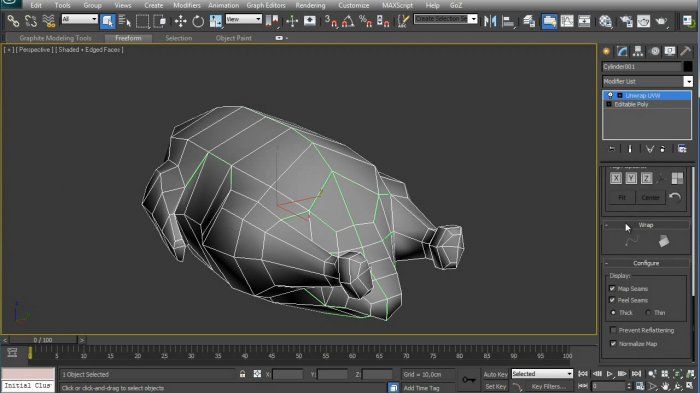 Создание дикой утки в 3ds Max