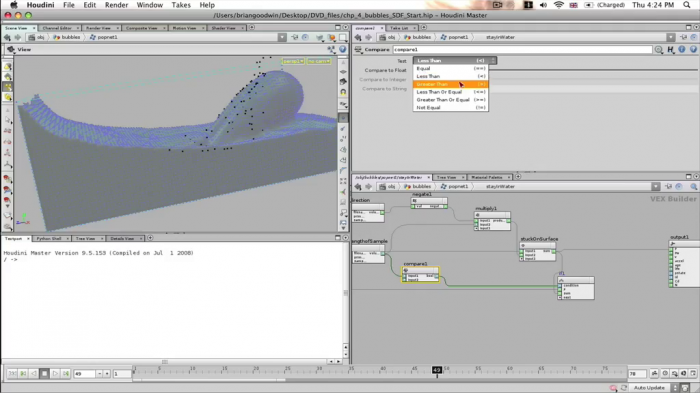 Houdini Fluid Effects For TD's