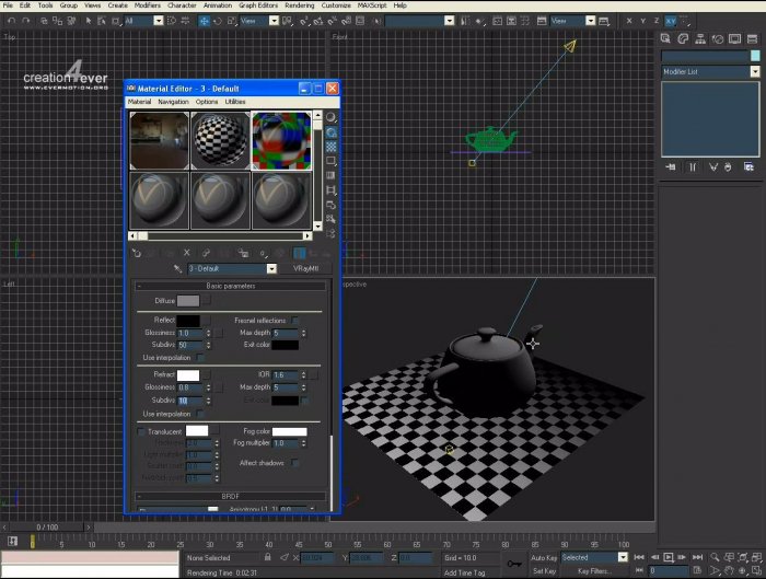 Видео уроки по настройке V-Ray в 3ds Max