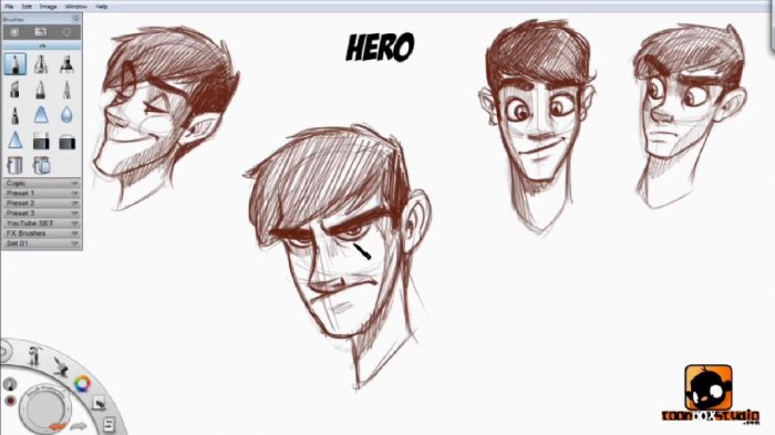 Дизайн мужских персонажей: герои и злодеи