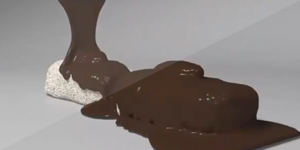 Симуляция жидкого шоколада в 3ds Max