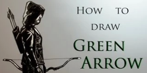 Рисуем Зеленую Стрелу
