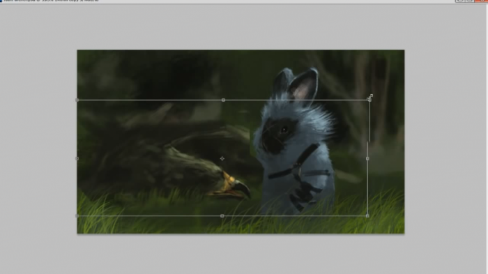 Кролик-воин в Photoshop