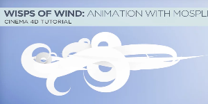 Пучки ветра в Cinema 4D