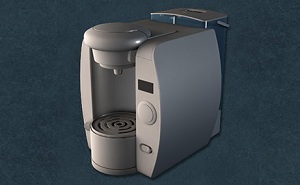Моделирование кофемашины Tassimo T-65 в 3D Studio Max