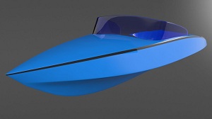 Моделирование лодки в Modo