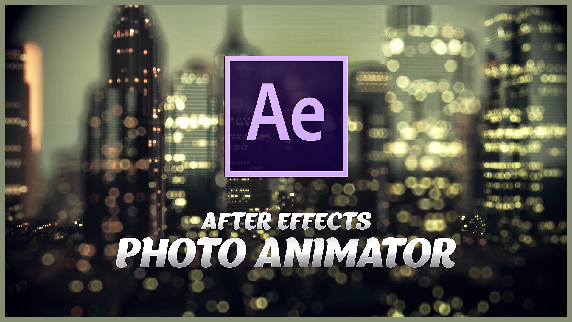 After Effects - Photo Animator v3 (S E R E B R Y &#923; K O V)