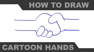 Как рисовать мультяшные руки?