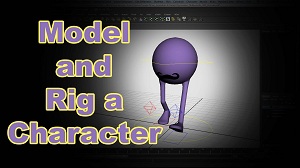 Моделирование и риггинг базового персонажа в Maya