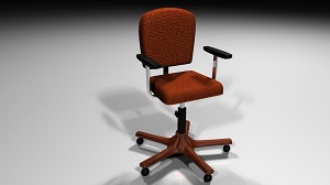 Моделирование и риггинг офисного кресла в Maya