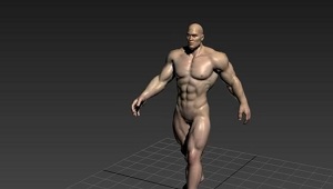 Анимация ходьбы человека в 3ds Max
