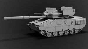 Моделирование танка в 3ds Max