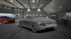 Моделирование Audi в 3ds Max
