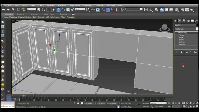 Моделирование простой кухни в 3ds Max