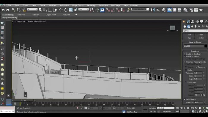 Моделирование пиратского корабля в 3ds Max