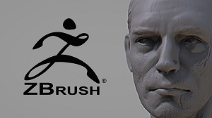 Скульптинг мужской головы в ZBrush