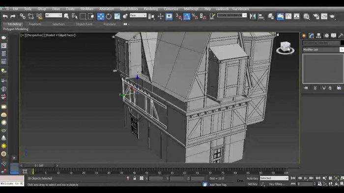 Моделирование средневекового дома в 3ds Max