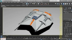 Моделирование снежного спидера в 3ds Max