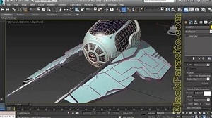 Моделирование истребителя Jedi Starfighter в 3ds Max