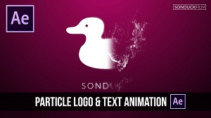 Анимация текста и лого с помощью частиц в AE