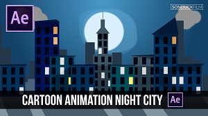 Анимируем ночной город в After Effects
