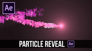 Появление текста и лого с частицами в After Effects