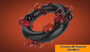 Объект с "нарывами" в Cinema 4D