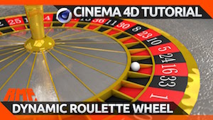 Моделирование рулетки в Cinema 4D