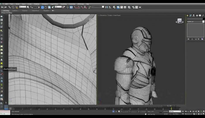 Моделинг брони Железного человека в 3ds Max