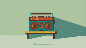 Иконка радио в Illustrator