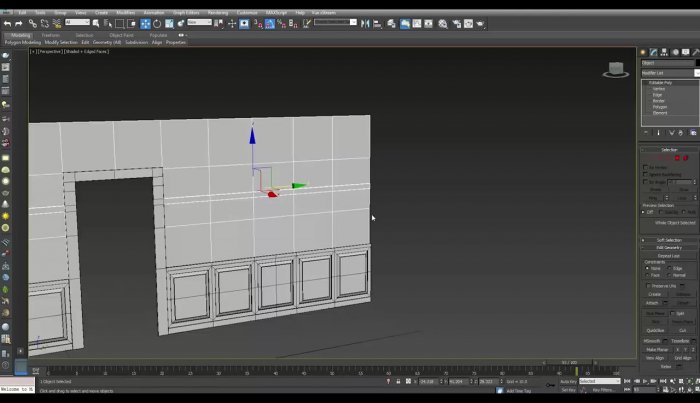 Моделирование элементов интерьера в 3ds Max